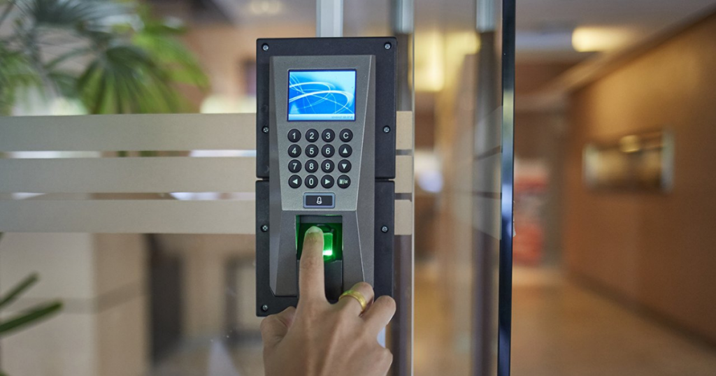 access control, Calgary, keypad, biometric, thumbprint scanner